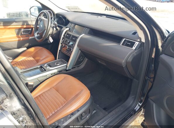 SALCT2BG2HH654515 2017 LAND ROVER DISCOVERY SPORT Черный Вид салона спереди