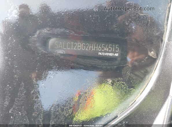 SALCT2BG2HH654515 2017 LAND ROVER DISCOVERY SPORT Черный Вид подкапотного пространства