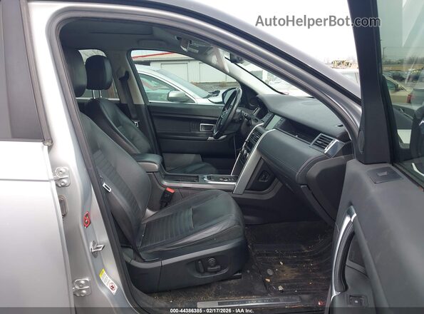 SALCT2BG3GH617455 2016 LAND ROVER DISCOVERY SPORT Серебряный Вид салона спереди