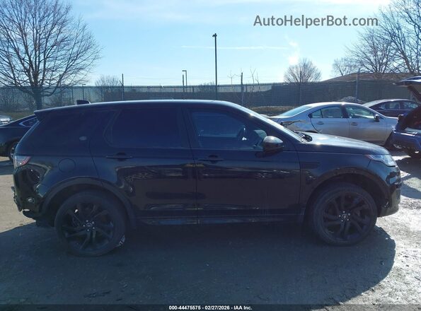 SALCT2BG9HH665026 2017 LAND ROVER DISCOVERY SPORT Черный Панорамный вид салона 360°
