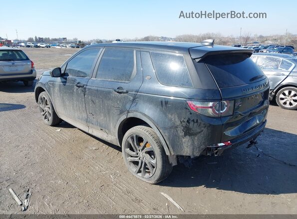 SALCT2BG9HH665026 2017 LAND ROVER DISCOVERY SPORT Черный Задняя левая четверть