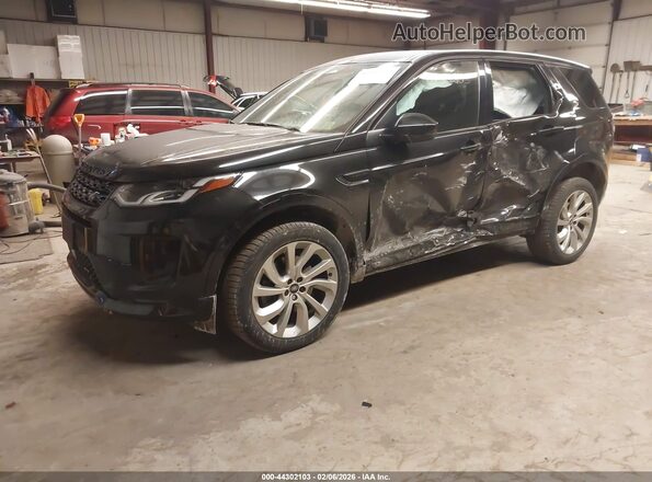 SALCT2FX0PH914502 2023 LAND ROVER DISCOVERY SPORT Черный Передняя левая четверть
