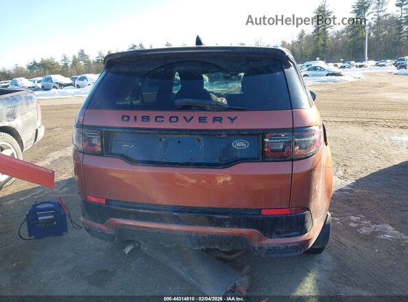 SALCT2FX6LH844837 2020 LAND ROVER DISCOVERY SPORT Оранжевый 