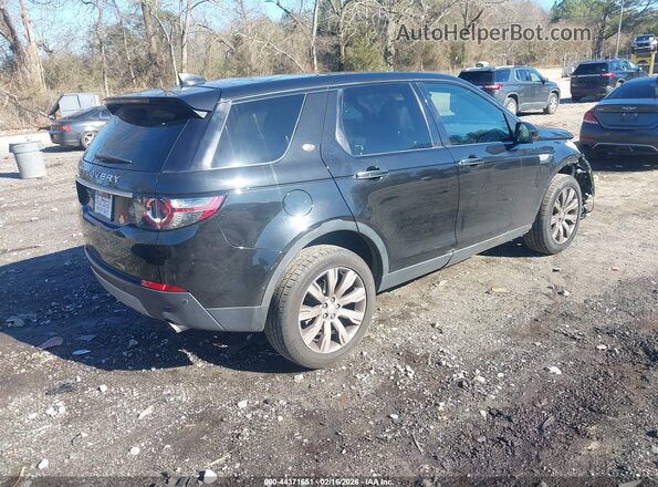 SALCT2FX7KH795758 2019 LAND ROVER DISCOVERY SPORT Черный Задняя правая четверть