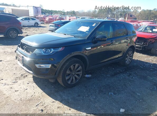 SALCT2FX7KH795758 2019 LAND ROVER DISCOVERY SPORT Черный Передняя левая четверть