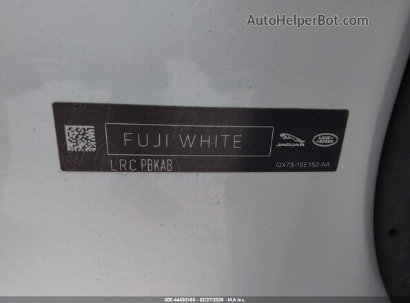 SALCT2FX9LH879906 2020 LAND ROVER DISCOVERY SPORT White Engine compartment view