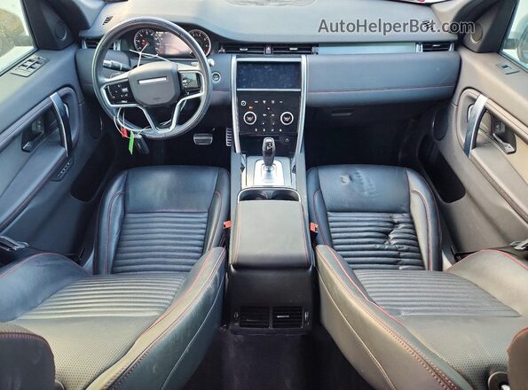 SALCT2FX9NH909361 2022 LAND ROVER DISCOVERY Серый Вид панели приборов