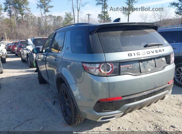 SALCT2GX2KH782981 2019 LAND ROVER DISCOVERY SPORT Light Blue Задняя левая четверть