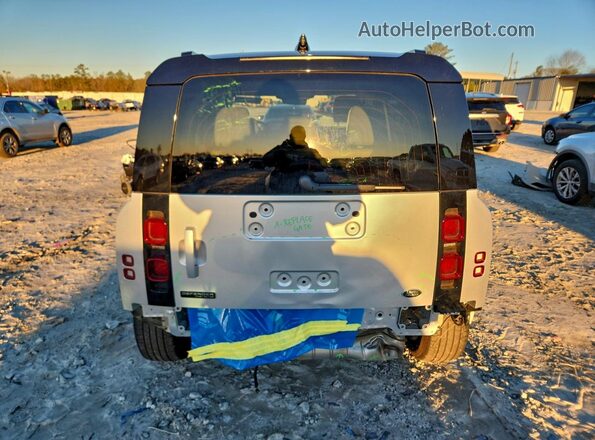 SALE17EU2L2014507 2020 LAND ROVER DEFENDER Silver Widok z tyłu
