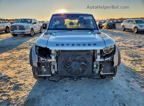 SALE17EU2L2014507 2020 LAND ROVER DEFENDER Silver Widok z przodu