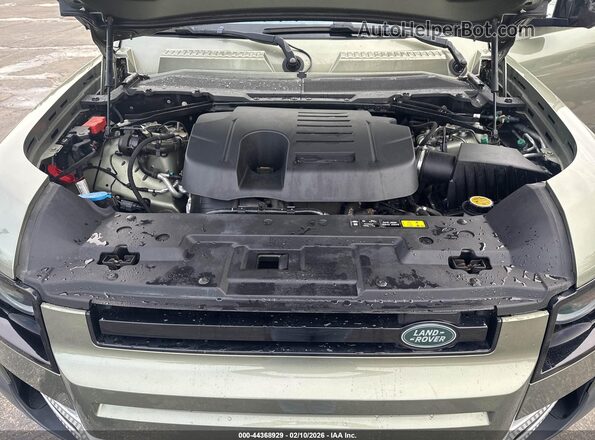 SALE1EEU2L2021249 2020 LAND ROVER DEFENDER Зеленый Вид сзади