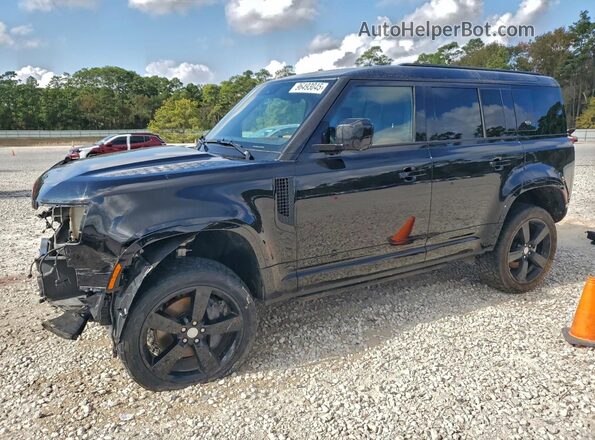 SALE27EU7R2283382 2024 LAND ROVER DEFENDER Черный Передняя левая четверть