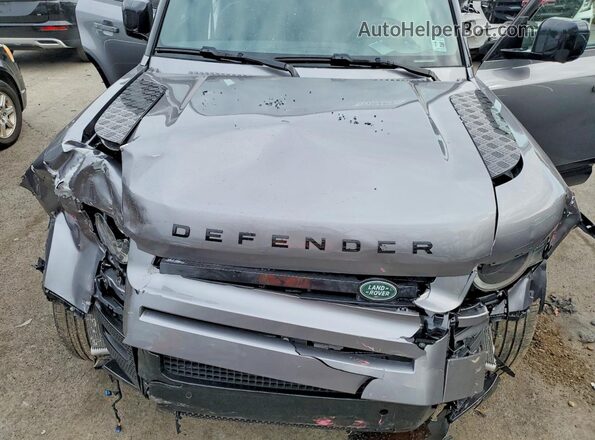 SALE27EU7R2301508 2024 LAND ROVER DEFENDER Silver Vista del compartimento del motor