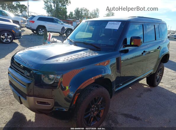 SALE27RU5M2040706 2021 LAND ROVER DEFENDER Черный Передняя левая четверть