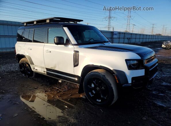 SALE2EEU4R2283781 2024 LAND ROVER DEFENDER Белый Передняя правая четверть