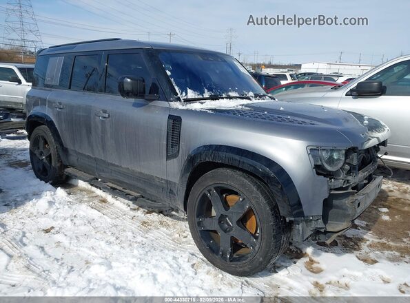 SALE2ERU7M2037696 2021 LAND ROVER DEFENDER Серый Передняя правая четверть