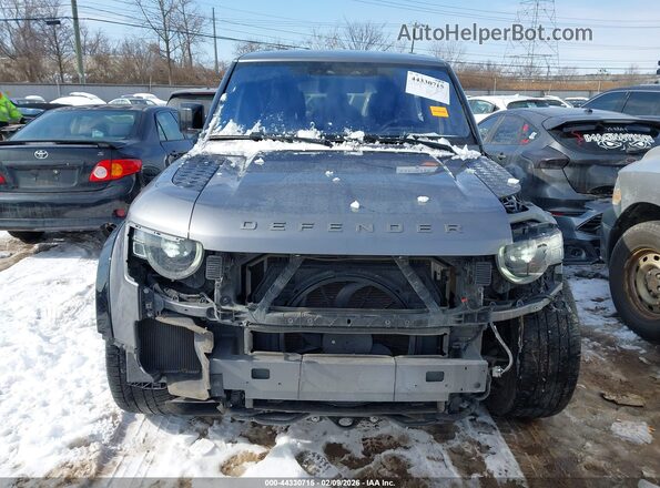 SALE2ERU7M2037696 2021 LAND ROVER DEFENDER Серый Вид задней части салона
