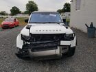 2021 Land Rover Defender 110 X-dynamic Se Белый vin: SALE2ERU9M2042494