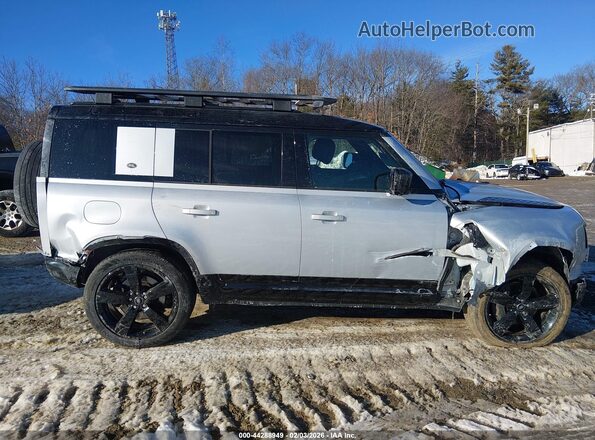 SALE37RU4M2044016 2021 LAND ROVER DEFENDER Серебряный Панорамный вид салона 360°