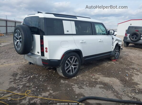 SALE9EEU4L2024744 2020 LAND ROVER DEFENDER Белый Задняя правая четверть