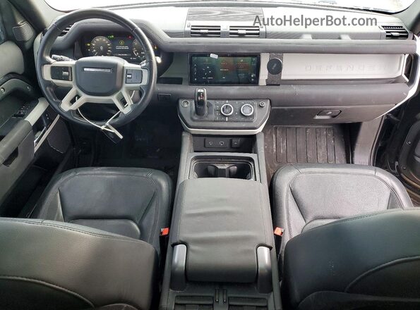 SALEJ6EXXP2149003 2023 LAND ROVER DEFENDER Gray Вид панелі приладів