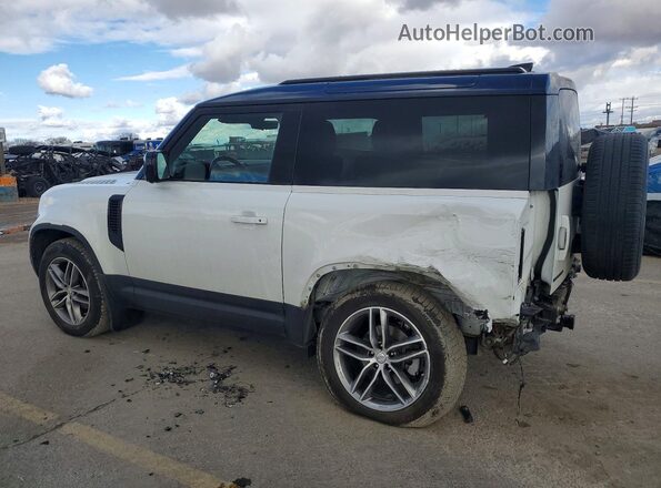 SALEJ6RX1M2053881 2021 LAND ROVER DEFENDER Белый Задняя левая четверть