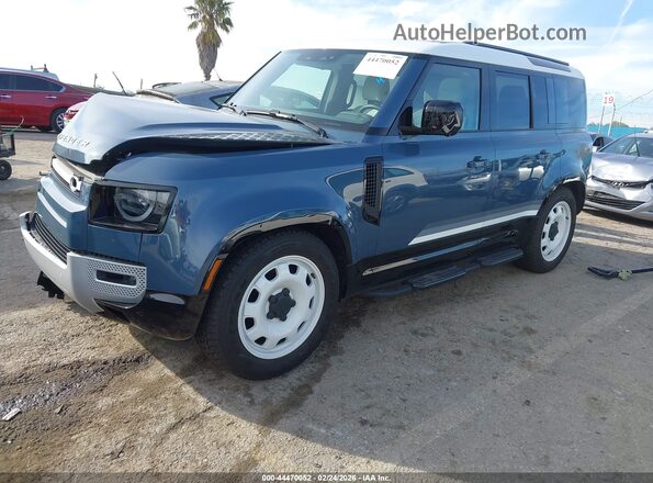 SALEJ7EU0S2464378 2025 LAND ROVER DEFENDER Blue Przód lewy