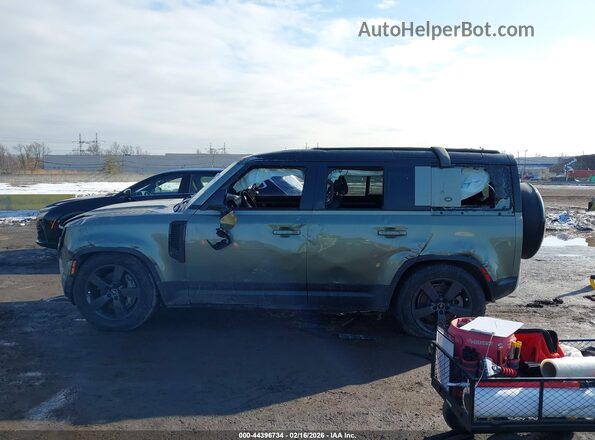 SALEJ7EU5R2307875 2024 LAND ROVER DEFENDER Зеленый Панорамный вид салона 360°