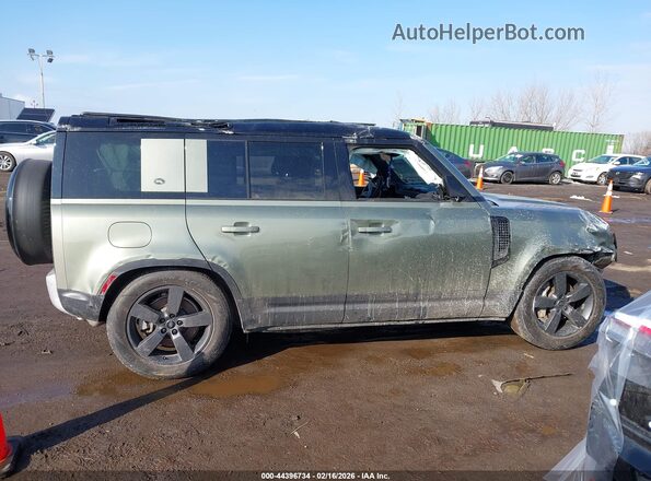 SALEJ7EU5R2307875 2024 LAND ROVER DEFENDER Зеленый Вид задней части салона