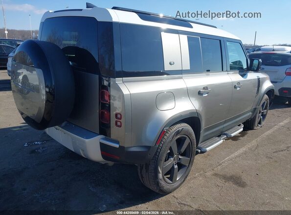 SALEJ7EU6R2266513 2024 LAND ROVER DEFENDER Серый Задняя правая четверть