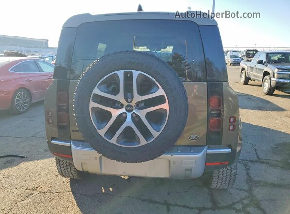 SALEJ7EX2L2025792 2020 LAND ROVER DEFENDER Brown Rear view