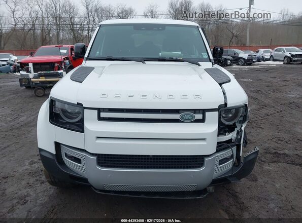 SALEJ7EX2R2255731 2024 LAND ROVER DEFENDER White ხელსაწყოთა პანელის ხედი
