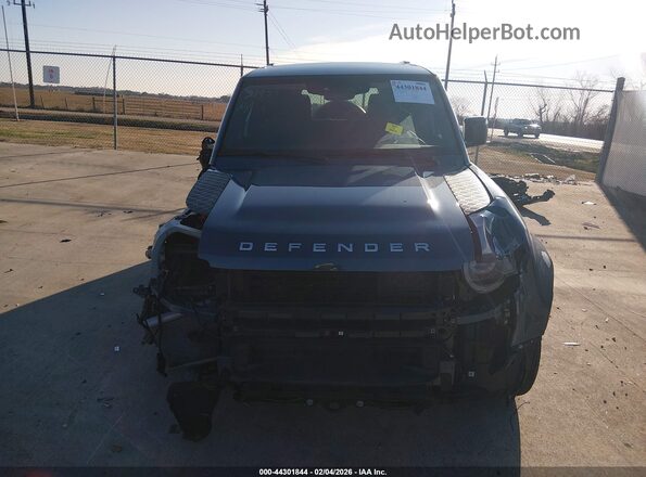 SALEJ7EX4S2448971 2025 LAND ROVER DEFENDER Light Blue Widok zestawu wskaźników