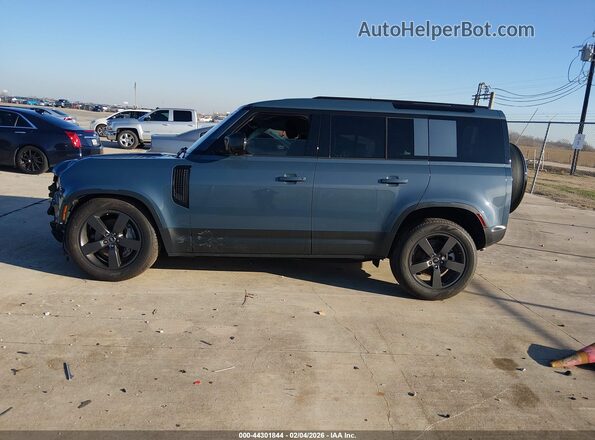 SALEJ7EX4S2448971 2025 LAND ROVER DEFENDER Light Blue Widok wnętrza 360 stopni