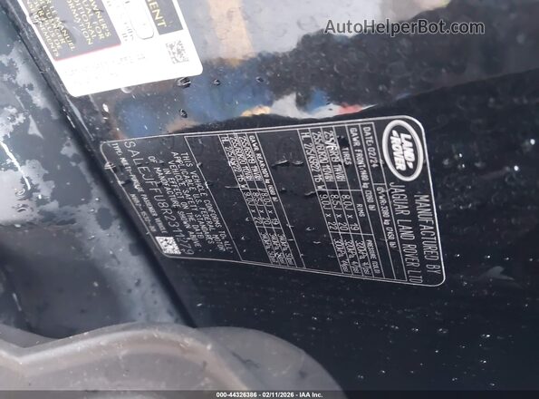 SALEJFFU8R2311279 2024 LAND ROVER DEFENDER Black Vista del compartimento del motor