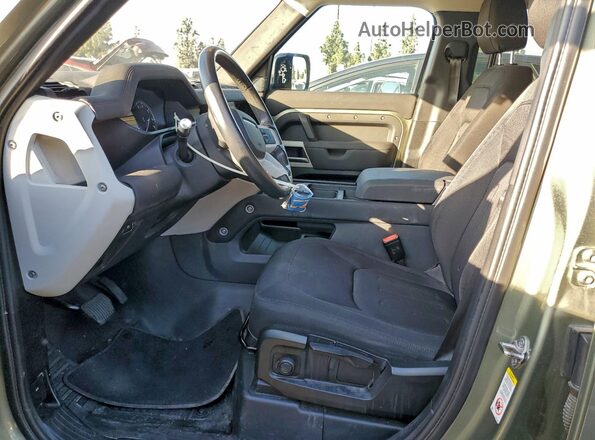 SALEKEEX3L2020828 2020 LAND ROVER DEFENDER Зеленый Вид салона спереди