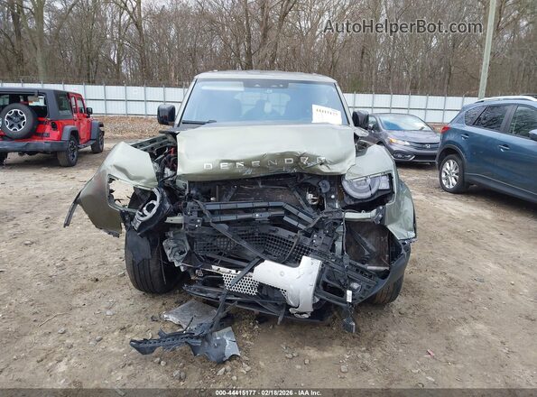 SALEKERX2N2081763 2022 LAND ROVER DEFENDER Зеленый Вид задней части салона
