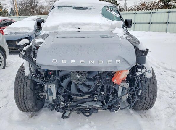 SALEPFEU3P2235841 2023 LAND ROVER DEFENDER Silver Widok z przodu