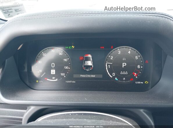 SALEWEEE4P2124382 2023 LAND ROVER DEFENDER Black Vista de los asientos traseros