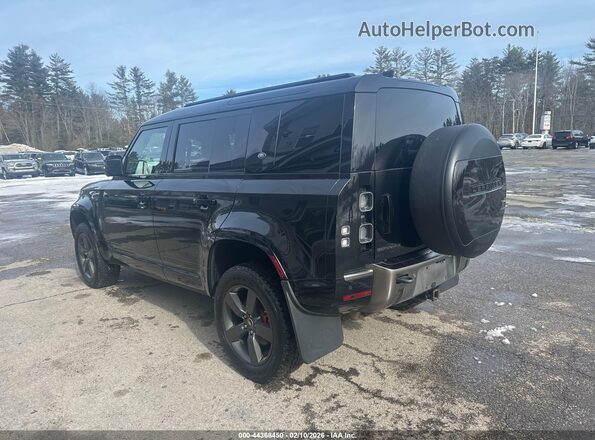 SALEX7EU3L2032786 2020 LAND ROVER DEFENDER Черный Задняя левая четверть