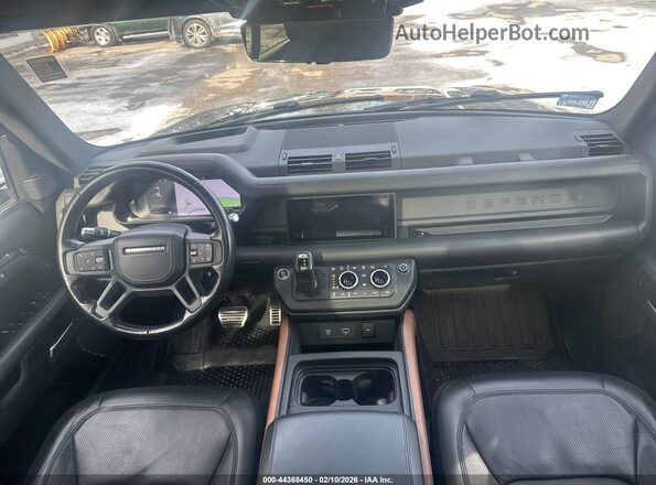 SALEX7EU3L2032786 2020 LAND ROVER DEFENDER Черный Вид спереди