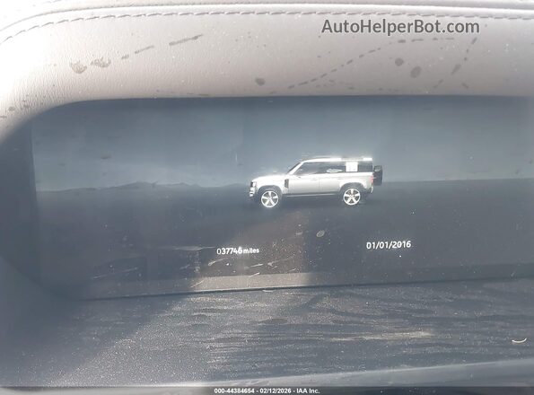 SALEX7EU5P2136282 2023 LAND ROVER DEFENDER Gray Հետևի նստատեղերի տեսք