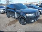 2017 Land Rover Range Rover 3.0l V6 Turbocharged Diesel Td6 Black vin: SALGR2FK1HA368226