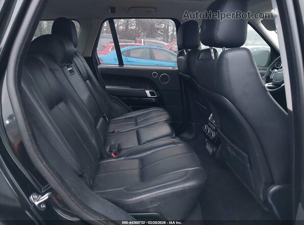 SALGR2FV2HA375826 2017 LAND ROVER RANGE ROVER Black Widok naklejki z numerem VIN