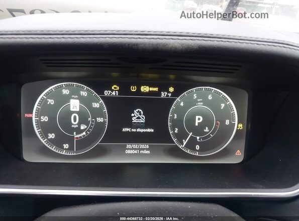 SALGR2FV2HA375826 2017 LAND ROVER RANGE ROVER Black Widok tylnych siedzeń
