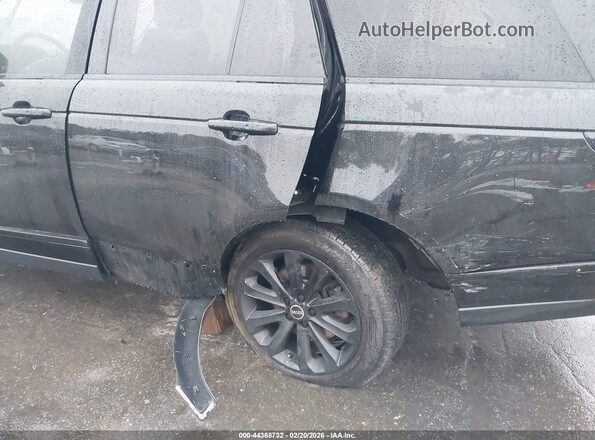 SALGR2FV2HA375826 2017 LAND ROVER RANGE ROVER Black Widok z przodu