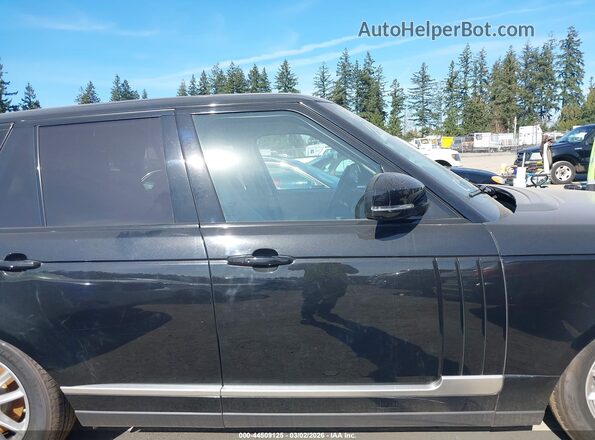 SALGR2PF4GA307386 2016 LAND ROVER RANGE ROVER Черный Панорамный вид салона 360°