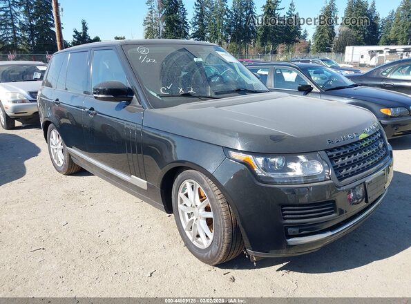 SALGR2PF4GA307386 2016 LAND ROVER RANGE ROVER Черный Передняя правая четверть