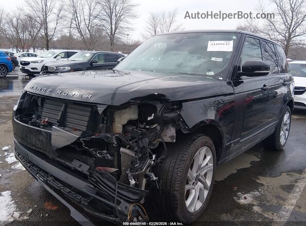 SALGR2SU8MA423434 2021 LAND ROVER RANGE ROVER Black Przód lewy