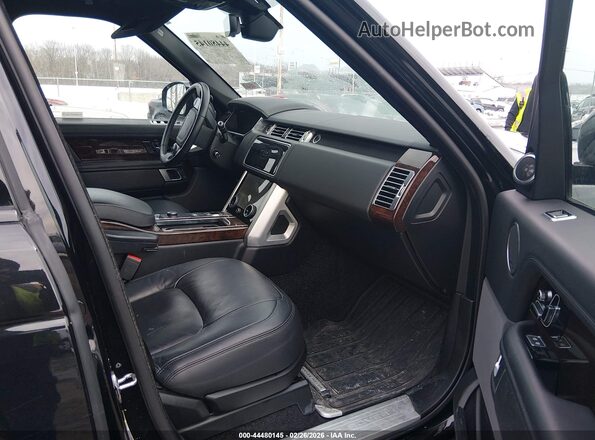 SALGR2SU8MA423434 2021 LAND ROVER RANGE ROVER Black Widok wnętrza z przodu